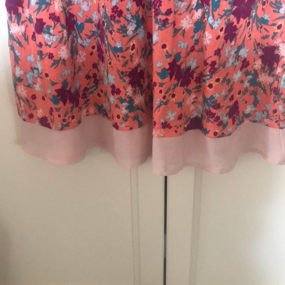 Women’s ModCloth Long Flowy Top sz L - Picture 3 of 4